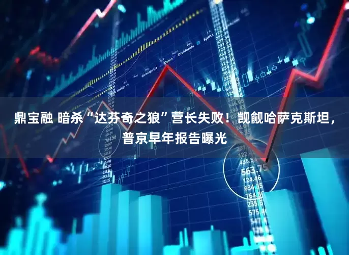 鼎宝融 暗杀“达芬奇之狼”营长失败！觊觎哈萨克斯坦，普京早年报告曝光